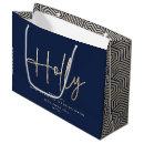 Search for navy blue gift bags Simple