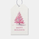 Recherche de christmas tree étiquettes cadeau Rose