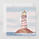 Search for watercolor lighthouse cards Beach