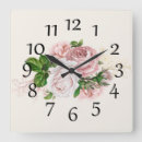 Recherche de aquarelle florale horloges Pour elle