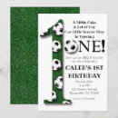 Search for soccer 1st birthday invitations Boys