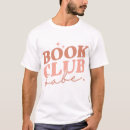 Recherche de book club tshirts Typographie