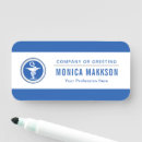 Search for red name tags Executive staff professional tag