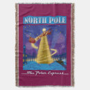 Search for santa claus sleigh blankets North pole