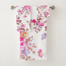 Recherche de pattern bath towels Flowers