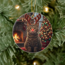 Search for kitty ornaments Meowy christmas