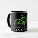 Search for green biking mugs Cyclist