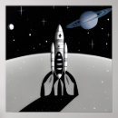Search for retro rocket posters Astronaut