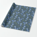 Search for blue floral wrapping paper Bridal shower