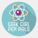 Recherche de atomes autocollants La science