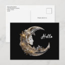 Recherche de déesse lune cartes postales Mystique