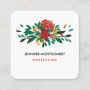 Recherche de vert de noël cartes visite Moderne
