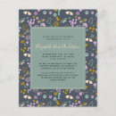 Recherche de cérémonie commémorative simple invitations Floral