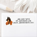 Search for witch cat return address labels Witches