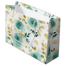 Search for mint green gift bags Floral