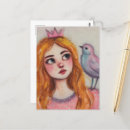 Search for cute princess postcards Ai generated