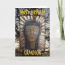 Search for native american birthday cards Chief