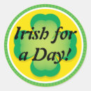 Search for four leafed clover stickers St patty's day