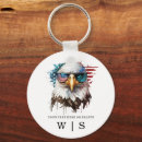 Search for national symbols keychains Red white and blue