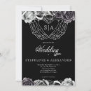 Recherche de squelettes invitations Monogramme