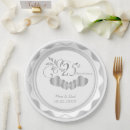 Search for 25th birthday plates Elegant
