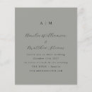 Search for black gray invitations Minimalist