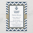 Search for anchor baby shower invitations Rustic