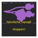 Search for domestic violence posters Purple