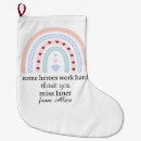 Search for teacher christmas stockings Back to school