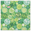 Search for shamrock pattern fabric Lucky