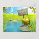 Recherche de prince charmant cartes postales Grenouille