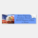 Search for freedom bumper stickers Flag