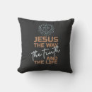 Recherche de vérité coussins Jésus