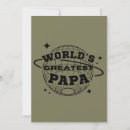 Search for worlds greatest father postcards Papa
