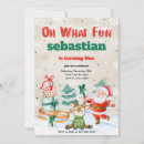 Search for christmas birthday invitations Santa birthday party