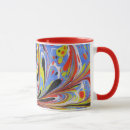 Recherche de éclaboussure rouge tasses Bleu