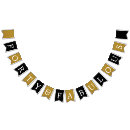 Search for 40th birthday bunting flags Black