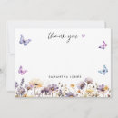 Search for butterfly thank you cards Bridal shower