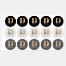 Search for alphabet d stickers Monogrammed