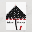 Recherche de pois rouge invitations Parapluie