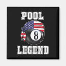 Search for pool player magnets Sports