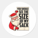 Search for sacks stickers Claus