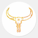 Search for cowboy skull stickers Bull