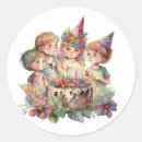 Search for birthday cake decoration stickers Vintage