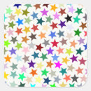 Search for multi coloured stickers Stars