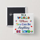 Search for anything buttons Be kind