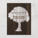 Search for oak tree save the dates Rustic