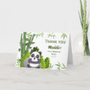 Recherche de pandas vœux cartes Pour enfants
