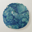Recherche de texture marbre coussins Bleu