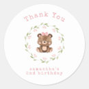Search for birthday bear stickers Girl birthday party
